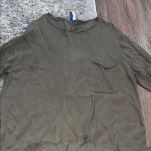 H&M scoop neck long sleeve